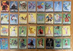 Disney 100 Weiß Schwarz Cardfun Sammlung NM 167 Karten Holo Limitiert - Image 3