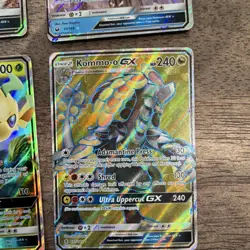 Pokemon GX Foil Card Lot Espeon Umbreon Leafeon Kommo-o Articuno 5 Cards - Image 5