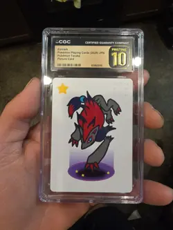 CGC PRISTINE 10 Zoroark Taruka Card Game Pokemon Playing Cards Japan 2025 - Image 1