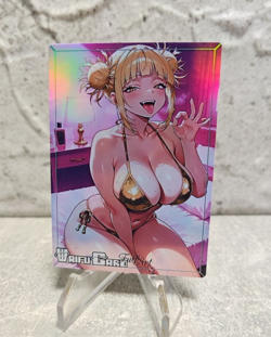 Himiko Toga Trading Card Waifu Goddess Story Anime Girl holo Karte Manga Full - Image 1