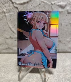 Himiko Toga Trading Card Waifu Goddess Story Anime Girl holo Karte Manga Full - Image 1