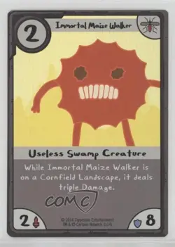 2014 Adventure Time: Card Wars Expansion Sets Immortal Maize Walker #IMWA - Image 1
