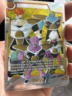 Dragon Ball Super Card Game Ginyu Force Foil Battle Card BT7-100 English - Image 1