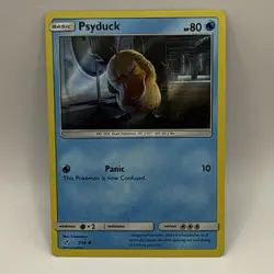 Psyduck (Holo Common) 7/18 Detective Pikachu Holo HP Pokemon Collectible Card - Image 1