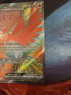 Ethan's Ho-Oh ex 209/182 Ultra Rare Holo SV10: Destined Rivals Pokemon Card - Image 4