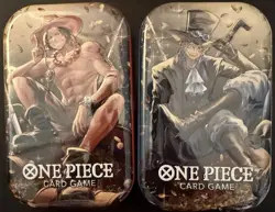 One Piece Card Game Tin Pack Set Vol.2 TS-02 OP-13 Lot of 2 Sealed - Image 1