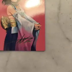 Yuna, Hope of Spira Art Card (Gold-Stamped Signature) Art Series: Final Fantasy - Image 2
