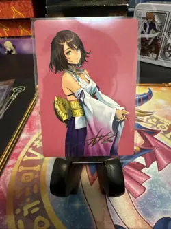 Yuna, Hope of Spira Art Card (Gold-Stamped) Art Series: Final Fantasy Regular - Image 1