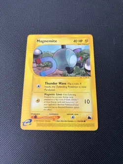 Pokemon Card Skyridge Magnemite 76/144 E Series Pokemon TCG - Image 2
