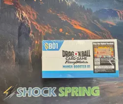 Dragon Ball Super Card Game SB01 Fusion World Manga Booster Box English (SEALED) - Image 4