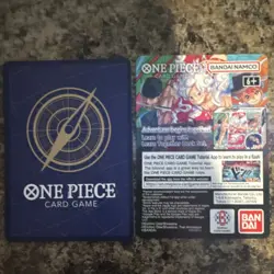 Bandai Namco One Piece Card Game US Voyage Monkey D. Luffy Holo Card - Image 2