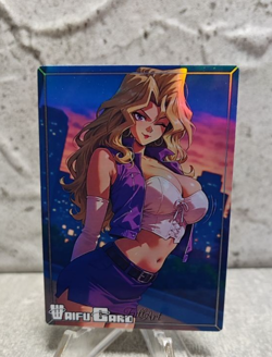Mai Valentine Trading Card Waifu Goddess Story Anime Girl holo Karte Manga Full - Image 1