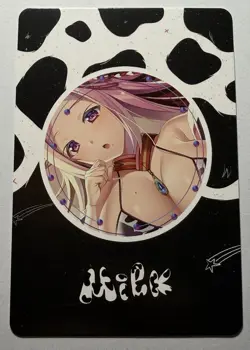 SEXY HEROINE WAIFU MILKY Name Unknown ACG PREMIUM HOLOFOIL CARD NM - Image 2