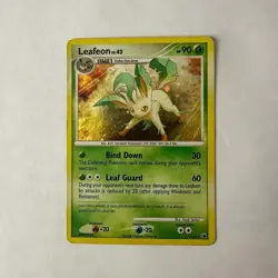 Pokemon TCG Leafeon Holo Card 7/100 Majestic Dawn Rare Holo - Image 1