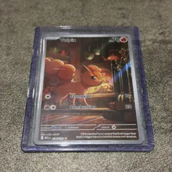 Pokemon TCG Mega Evolutions Vulpix 138/132 IR Illustration Rare English Card - Image 1