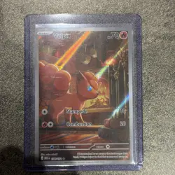Pokemon TCG Mega Evolutions Vulpix 138/132 IR Illustration Rare English Card - Image 4