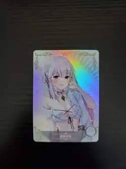 Goddess Story Sexy Waifu Anime Card - Re:Zero - Emilia - NS-5M03-089 SR - Image 1