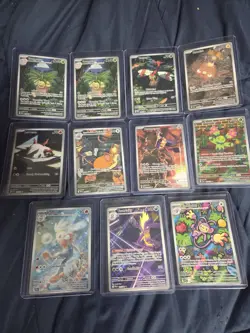 2024-25 Pokemon TCG Illustration Rare LOT (11 Cards) - Image 1