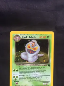 Pokemon Cards: Team Rocket Rare Holo: Dark Arbok 2/82 - Image 2