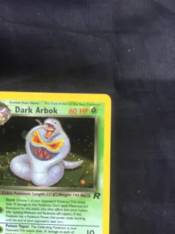 Pokemon Cards: Team Rocket Rare Holo: Dark Arbok 2/82 - Image 4