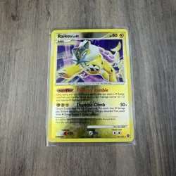 Raikou 16/132 Secret Wonders Reverse Holo Rare Pokemon Card MP - Image 1