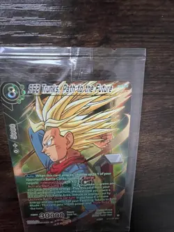 Sealed SS2 Trunks Path to the Future BT23-081 SPR Dragon Ball Card Game - Image 2
