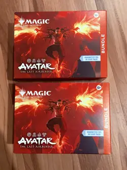 Lot of 2 MTG Avatar: The Last Airbender Bundle Boxes, New, Factory Sealed - Image 1