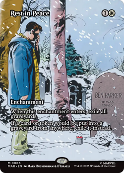 Rest in Peace (REGULAR) x1 - MTG Marvel Universe MAR #6 - Image 1
