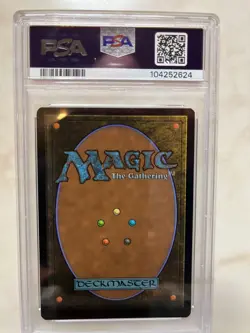 PSA 8 2023 MTG Valley of Gorgoroth Foil LTC Lord of the Rings Graded - Image 2