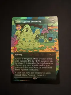 Slime Against Humanity Secret Lair Promo Near Mint - Image 1