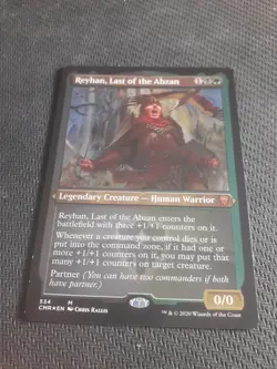 Reyhan, Last of the Abzan CMR Commander Legends 534 etched - Image 1