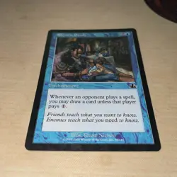 Rhystic Study - Prophecy MTG Magic The Gathering Enchantment LP - Image 2