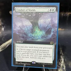 Conduit Of Worlds - Phyrexia: All Will Be One - Rare - Extended Art - MTG - 390 - Image 3