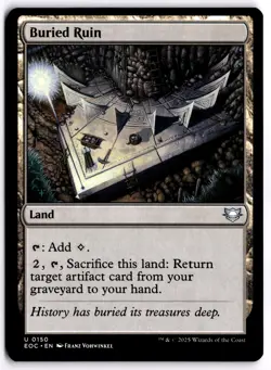 Buried Ruin NM EOC Commander: Edge of Eternities MTG - Image 1