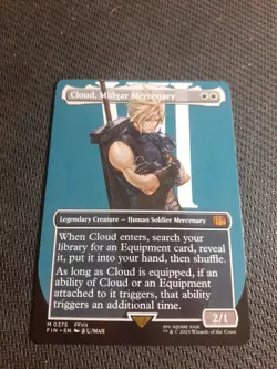 Cloud, Midgard Mercenary 0375 - Non-Foil Borderless - NM - Image 1