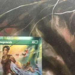 MTG, Arachnogenesis FOIL (Borderless) 647 Commander Masters Foil NM - Image 3