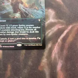 MTG, Arachnogenesis FOIL (Borderless) 647 Commander Masters Foil NM - Image 4