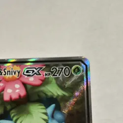 Venusaur and Snivy GX Holo Pokemon Card - Image 4