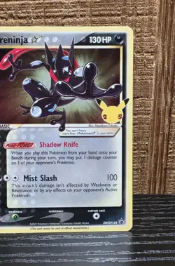 Pokemon TCG Greninja Gold Star SWSH144 Celebrations Black Star Promo Nm/M - Image 3