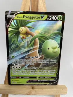 Pokemon - Alolan Exeggutor V - Pokemon GO - Holo - Ultra Rare - 005/078 - Image 1