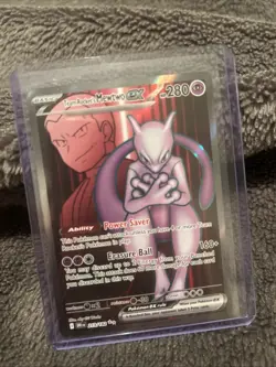 Pokemon TCG Team Rockets Mewtwo EX 213/182 Destined Rivals S&V - Image 1
