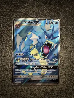 LEVIATOR GX FULL ART - POKEMON 101/111 SL4 INVASION CARMIN NEUF FR - Image 1