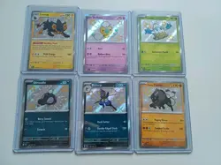 Pokemon TCG - 6 Baby Shiny Cards Bundle Paldean Fates - Near Mint - Image 1