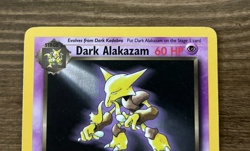 1st Edition Dark Alakazam 18/82 Non Holo Rare Team Rocket Set Pokemon LP - Image 3