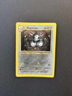 Pokemon Card Neo Revelation Set Holo Magneton 10/64 WOTC - Image 1