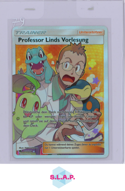 PROFESSOR LINDS VORLESUNG POKEMON 213/214 LOST THUNDER TRAINER ULTRA RARE GERMAN - Image 1