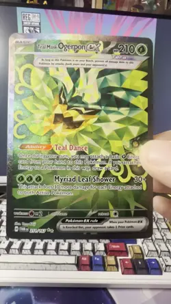 Pokemon TCG English Teal Mask Ogerpon ex 211/167 Holo SIR Twilight Masquerade - Image 2