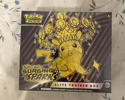 Pokemon Surging Sparks - Elite Trainer Box - MINT and SEALED - Image 1