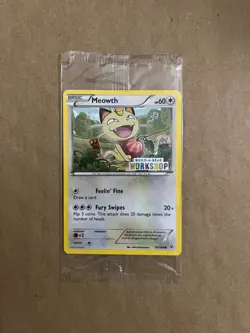 Pokemon TCG Meowth Build-A-Bear Workshop Promo 67/108 SEALED - Image 1