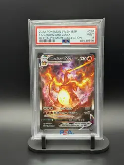 Pokemon Charizard VMAX SWSH261 Sword & Shield Promo Full Art Holo PSA 9 2022 - Image 1